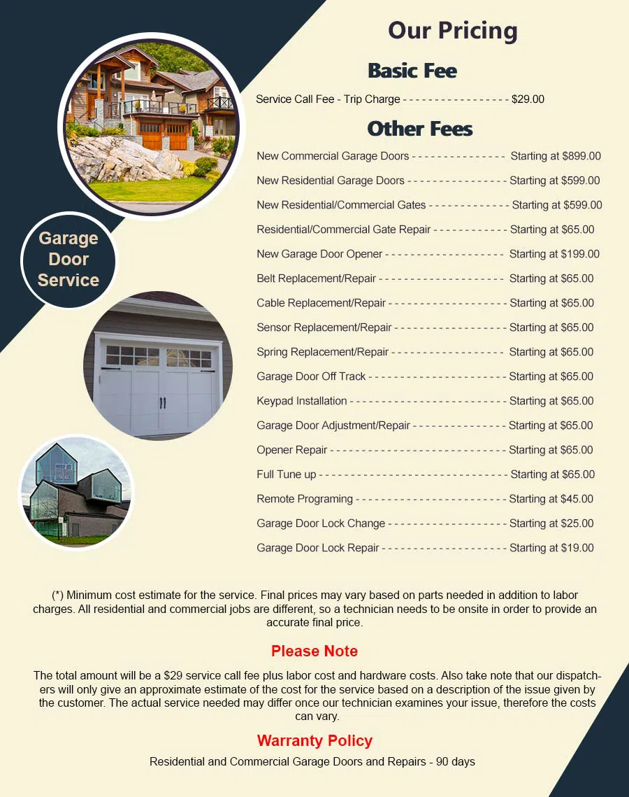 Garage Doors Store Repairs Austin, TX 512-672-8614